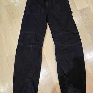 The Attico Dark Cargo Jeans